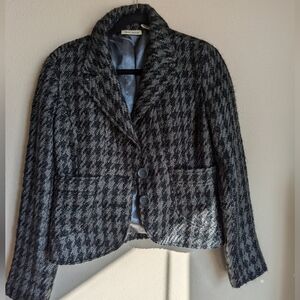 DKNY Jeans Houndstooth Blazer Size S